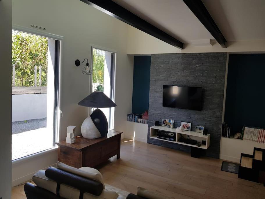 9 Pers 160 M² +Jardin- 10Mn Nantes -30Mn Mer บูกเนส์ ภายนอก รูปภาพ