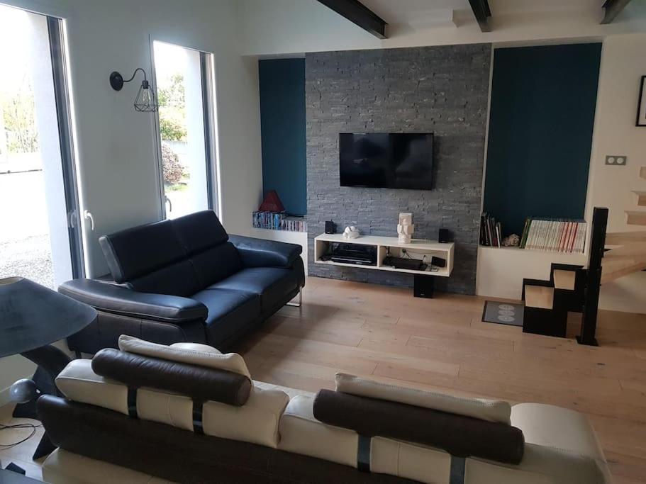 9 Pers 160 M² +Jardin- 10Mn Nantes -30Mn Mer บูกเนส์ ภายนอก รูปภาพ